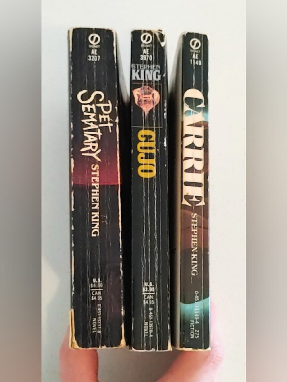 Vintage Stephen King Horror Paperback Lot Carrie Cujo Pet Sematary 80s 90s Books - Picture 6 of 9